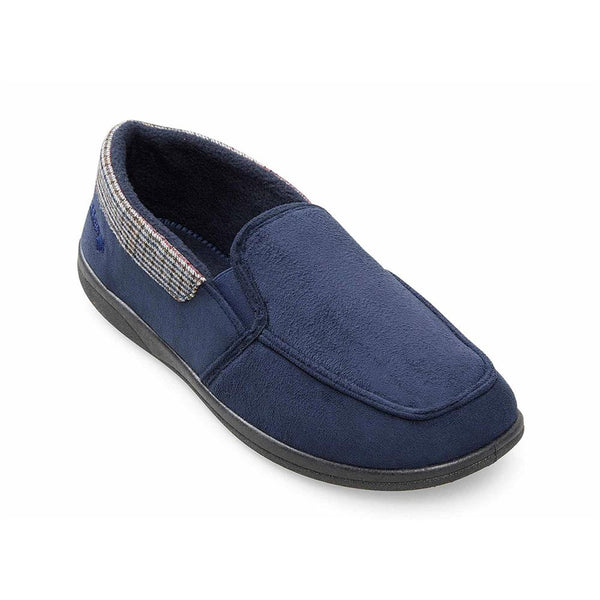 Padders Padders Mens Slippers G Fit DM Construction STAN - Navy
