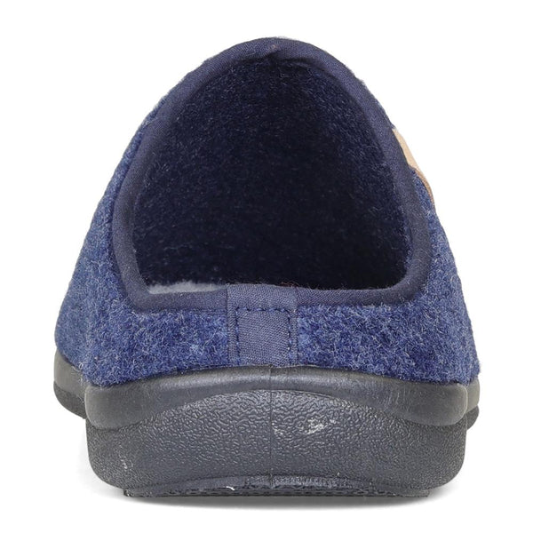 Padders Padders Mens Slippers G Fit FELIX - Blue Felt