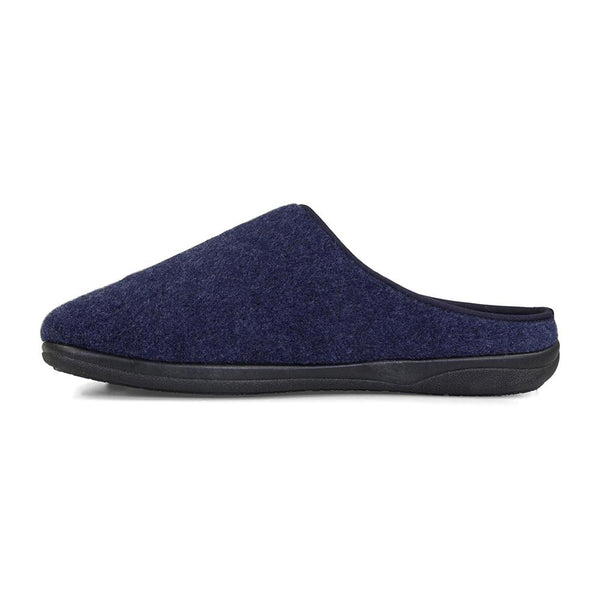 Padders Padders Mens Slippers G Fit FELIX - Blue Felt