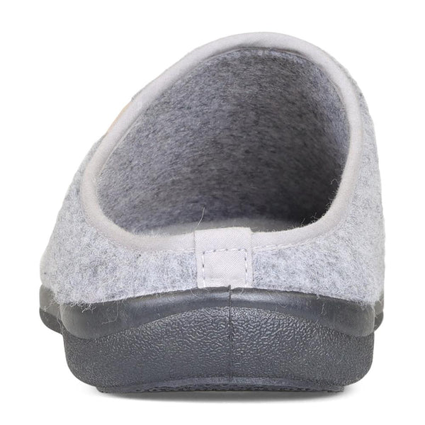 Padders Padders Mens Slippers G Fit FELIX - Grey Felt