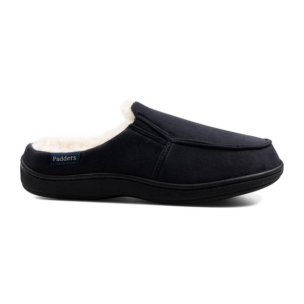 padders Padders Mens Slippers G Fit Side Stitched Washable TOM - Navy Combi padders Padders Mens Slippers G Fit Side Stitched Washable TOM - Navy Combi