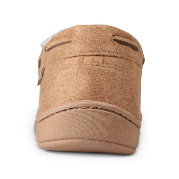 Padders Padders Mens Slippers G Fit Side Stitched Washable CAYENNE - CHESTNUT MICROSUEDE