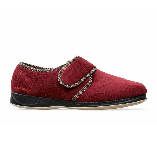padders Padders Mens Slippers G Fit Vulcanised HARRY - Burgundy