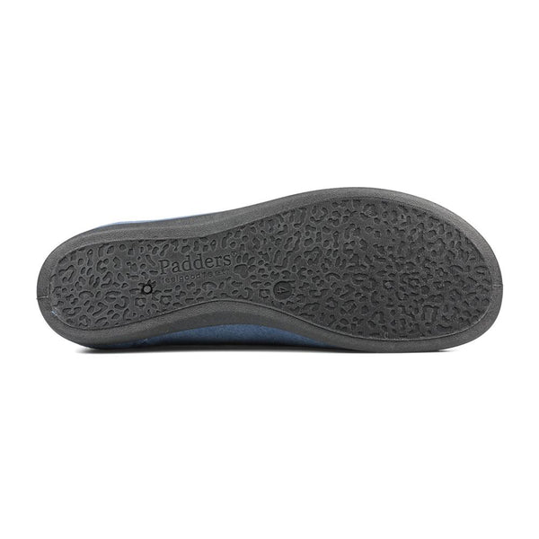 Padders Padders Ladies Slippers HAPPY - Pale Blue