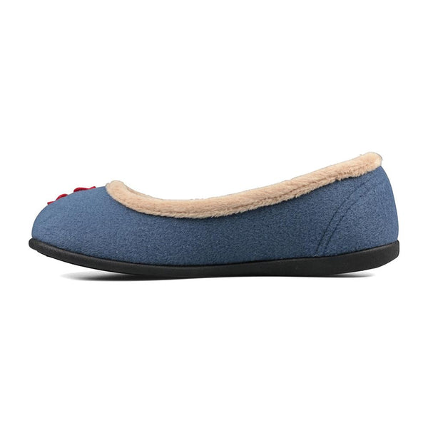 Padders Padders Ladies Slippers HAPPY - Pale Blue