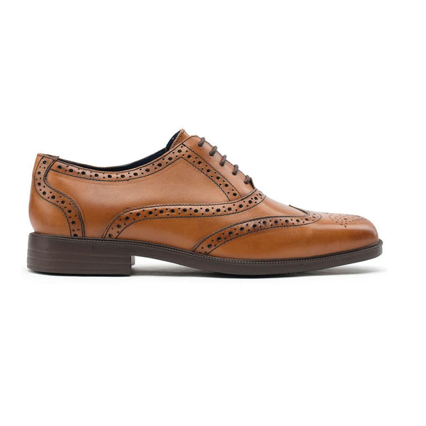 padders Padders Mens Comfort G Fit OXFORD - Chestnut