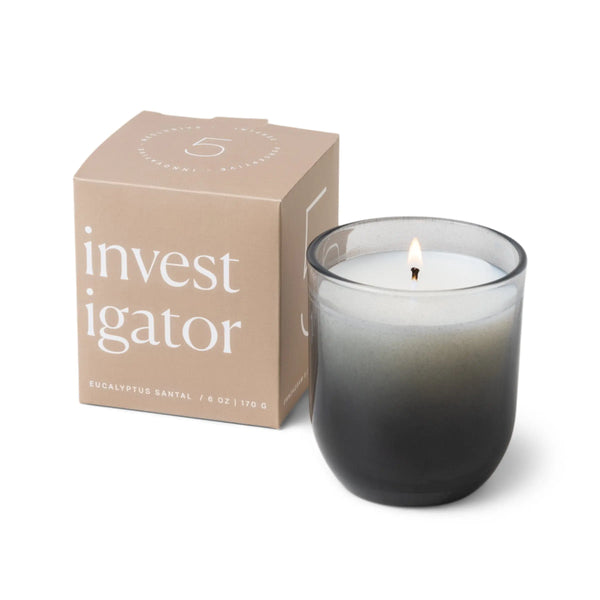 paddywax Enneagram #5 Investigator 5 oz Candle - Eucalyptus Santal
