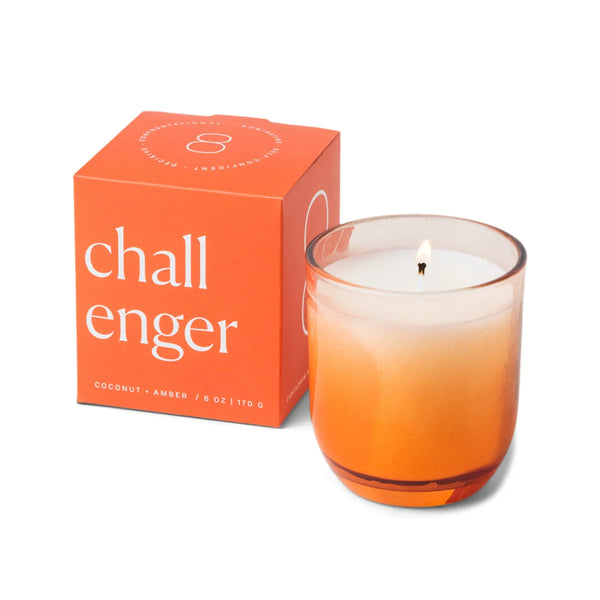 paddywax Enneagram #8 Challenger 5 oz Candle - Incense + Smoke