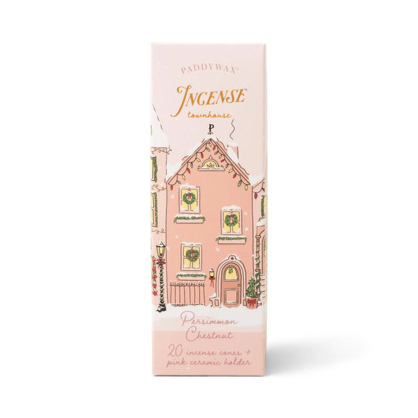 Paddywax Holiday Town House - Incense And Tea Light Holder