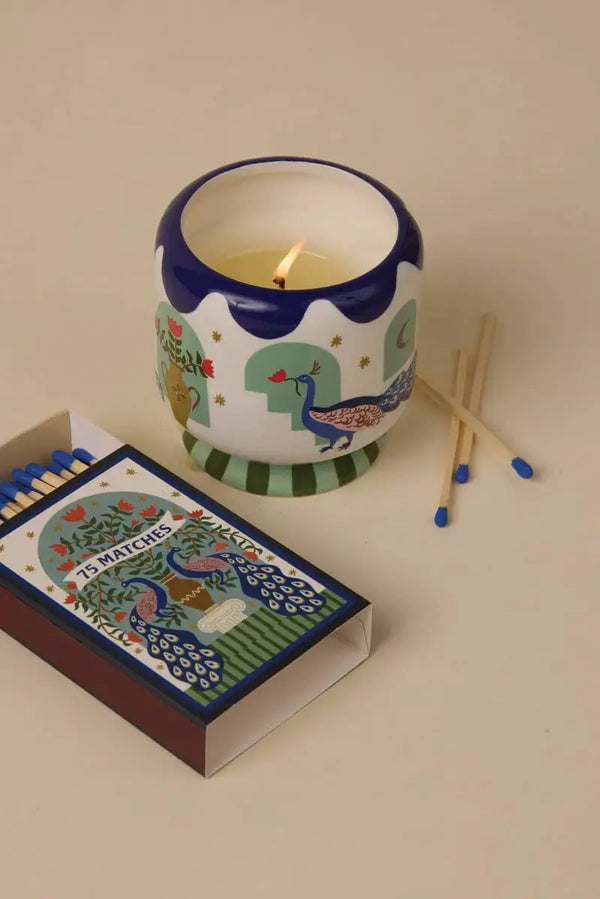 Paddywax A Dopo "Peacock" - 75ct Boxed Matches