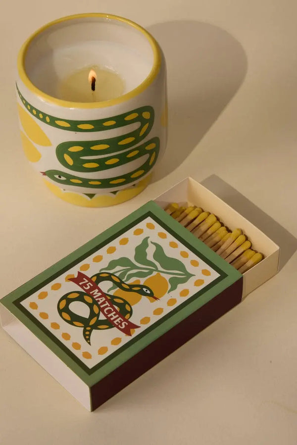 Paddywax A Dopo "Snake" - 75ct Boxed Matches