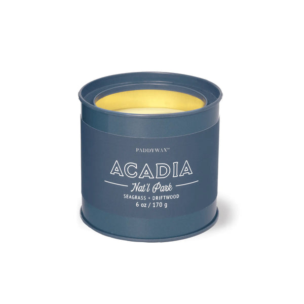 paddywax Acadia - 6 oz Tin Candle