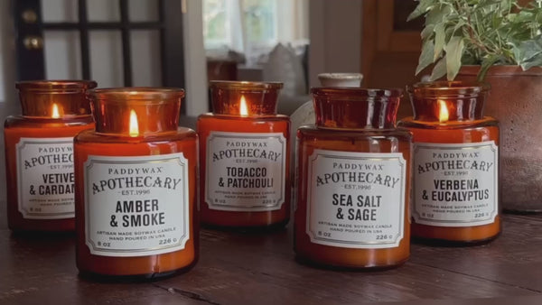 Paddywax Amber + Smoke - 8 Oz Candle