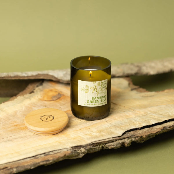 Paddywax Bamboo + Green Tea - Eco Candle 8 Oz