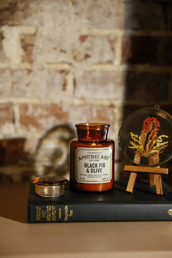Paddywax Black Fig + Olive - 8 Oz Candle