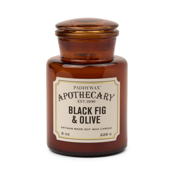 paddywax Black Fig + Olive - 8 oz Candle