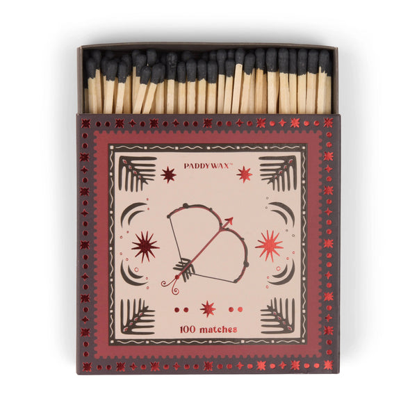 Paddywax Bow & Arrow - Black Matches
