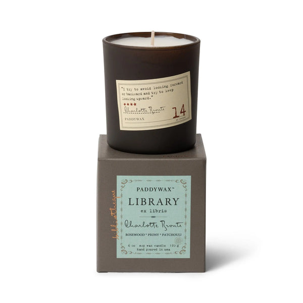 Paddywax Charlotte Bronte - Library Candle 6 Oz