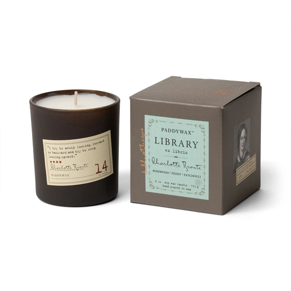 paddywax Charlotte Bronte - Library Candle 6 oz