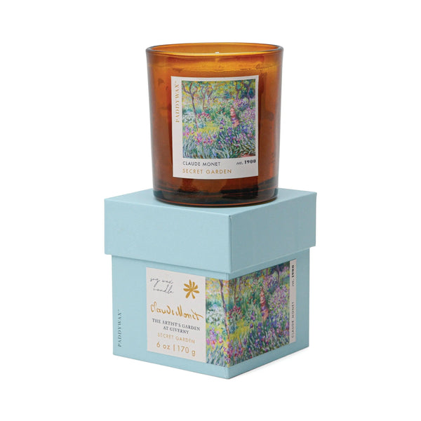 Paddywax Claude Monet Secret Garden - 6 Oz Candle