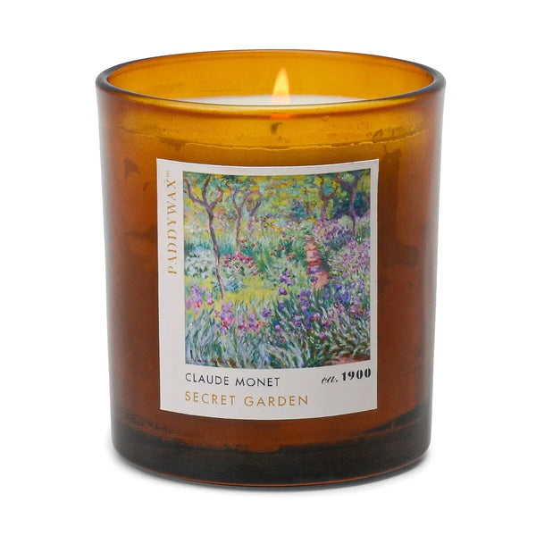 paddywax Claude Monet Secret Garden - 6 oz Candle