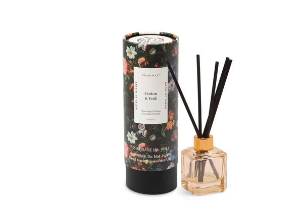 Paddywax Cotton + Teak - 2.88 Oz Diffuser