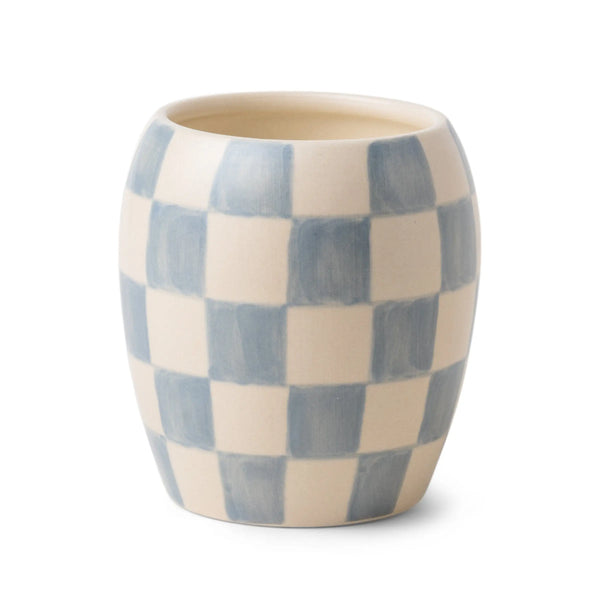 paddywax Cotton + Teak - Checkmate Candle 11 oz
