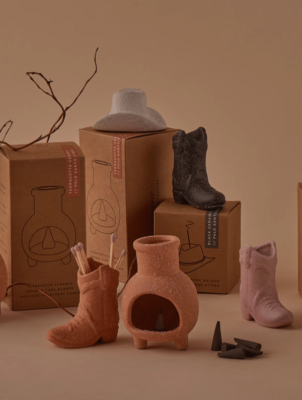 Paddywax Cotton & Teak - Incense Holder