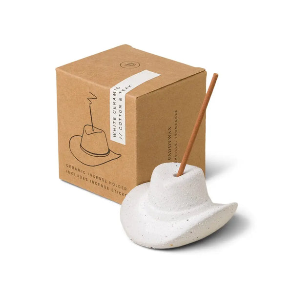 paddywax Cotton & Teak - Incense Holder
