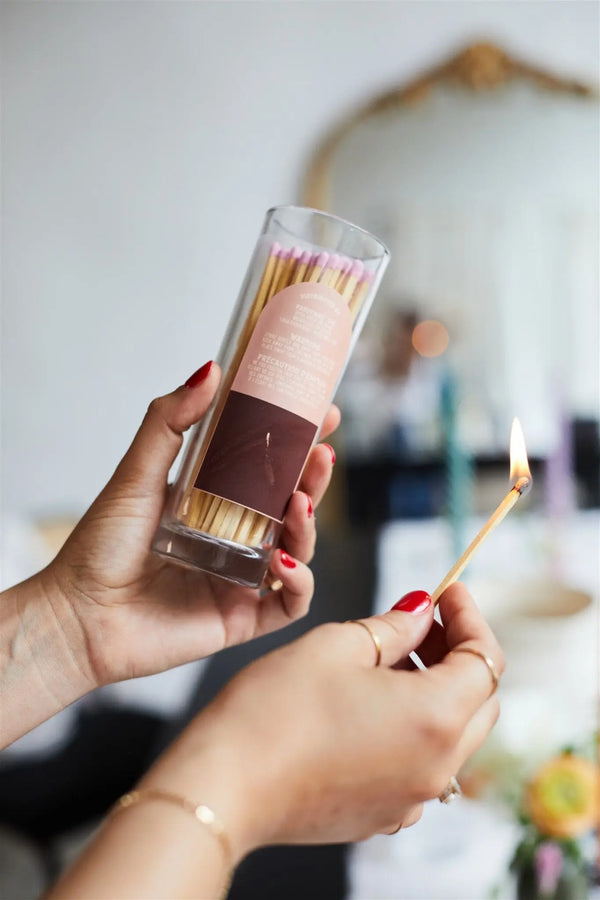 Paddywax Fireside Safety Matches - Blush