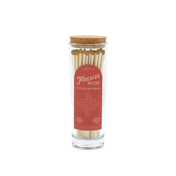 paddywax Fireside Safety Matches - Gold