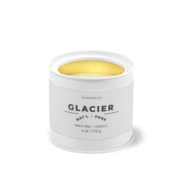 paddywax Glacier - 6 oz Tin Candle