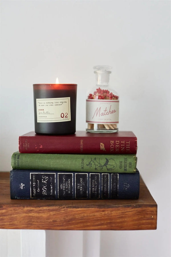 Paddywax Jane Austen - Library Candle 6 Oz