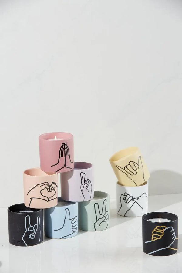 Paddywax Leather + Oakmoss "Rock On" - 5.75 Oz Candle