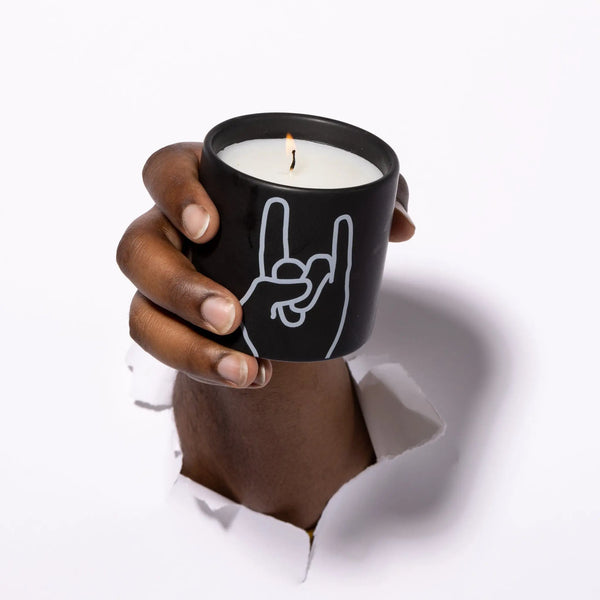 Paddywax Leather + Oakmoss "Rock On" - 5.75 Oz Candle