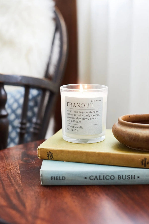 Paddywax Lush Palms "Tranquil" - Mood Collection 8 Oz