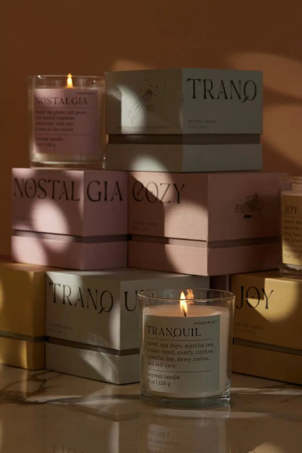 Paddywax Lush Palms "Tranquil" - Mood Collection 8 Oz