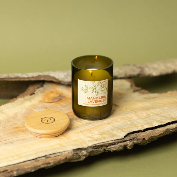 Paddywax Mandarin + Lavender - Eco Candle 8 Oz