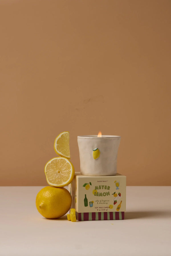 Paddywax Meyer Lemon - 8 Oz Candle