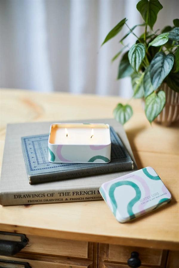 Paddywax Misted Lime - 5 Oz Tin Candle