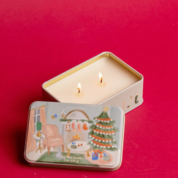 Paddywax Persimmon + Chestnut - Holiday Tin
