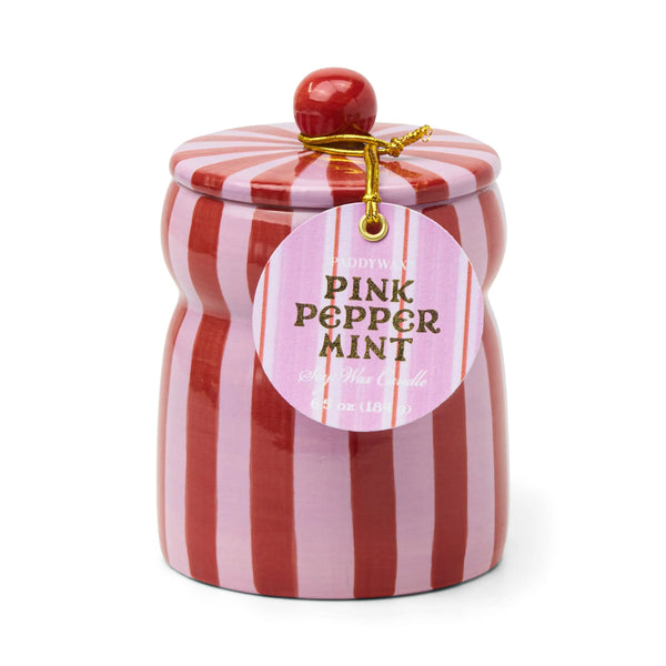 paddywax Pink Peppermint - 6.5 oz Candle
