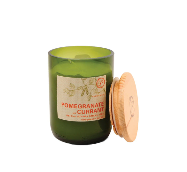 paddywax Pomegranate + Currant - Eco Candle 8 oz