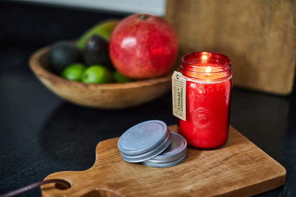 Paddywax Pomegranate & Spruce - 9.5 Oz Candle