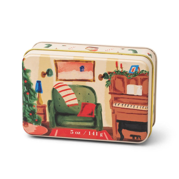 paddywax Pomegranate Spruce - Holiday Tin