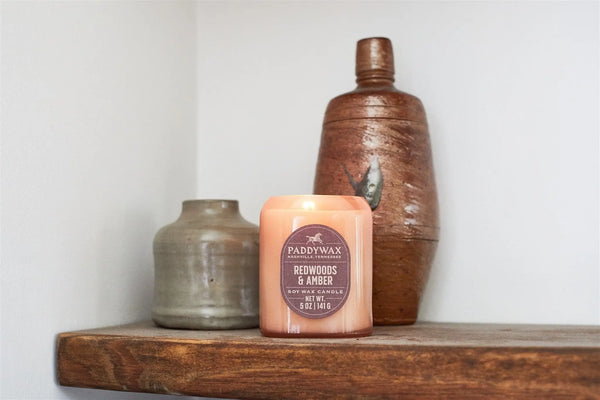 Paddywax Redwoods & Amber - 5 Oz Candle