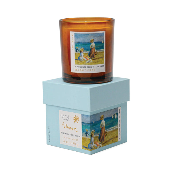 Paddywax Renior Sea Salt + Sage - 6 Oz Candle