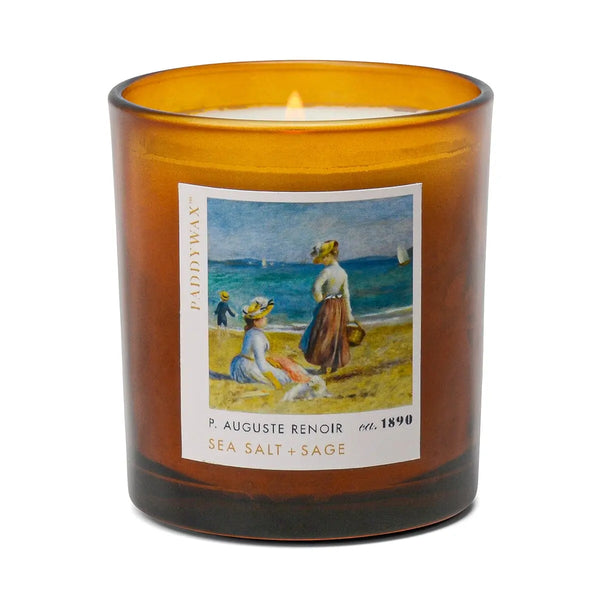 paddywax Renior Sea Salt + Sage - 6 oz Candle