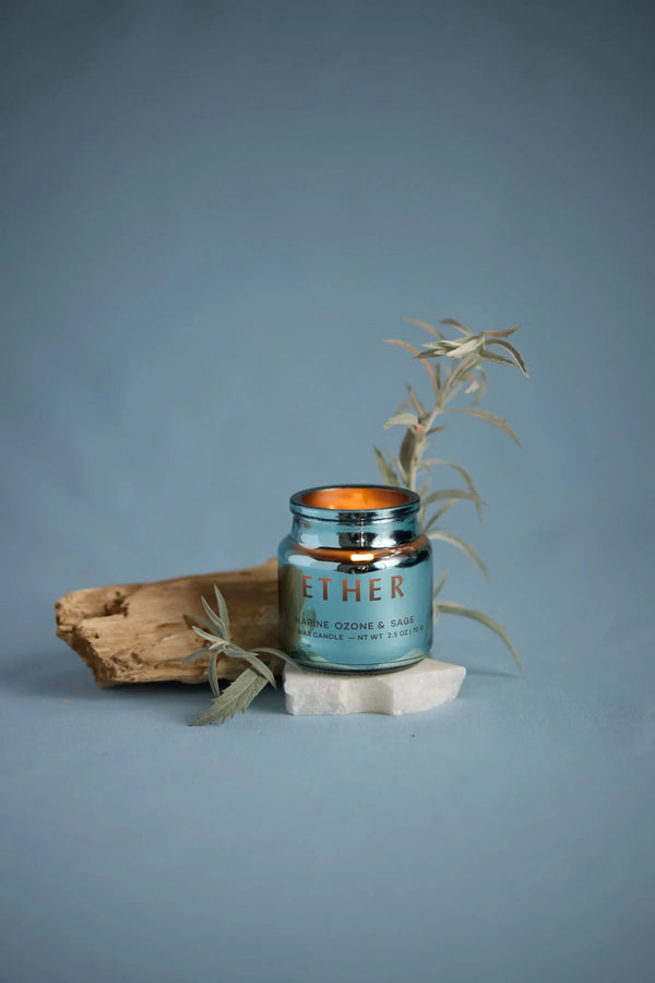 Paddywax Sea Salt & Sage - Chroma Candle 2.5 Oz