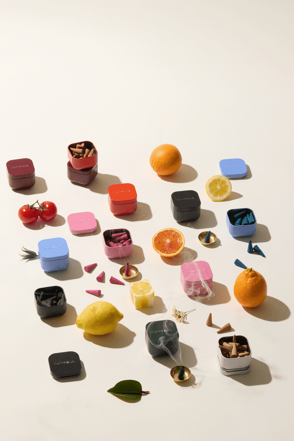 Paddywax Teak & Tobacco - Metal Incense Tin